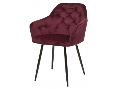 Chaise 2004 Tissu Bordeaux Gris Noir 82,00 €