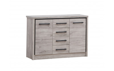 Commode Elias 4 tiroirs / 2 portes