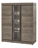 Vitrine Belluno foncée