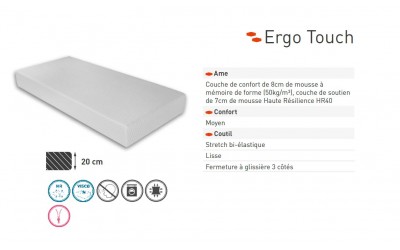 Matelas Ergo Touch 399,00 €