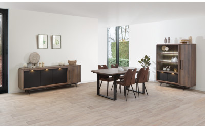 Salle à manger Trentino foncée 2,559.00