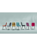 Chaise ST 2209 Tissu Brillant