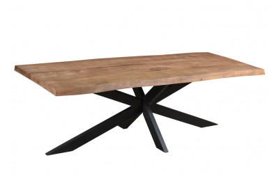 Table Rectangulaire Sturdy Manguier + Métal