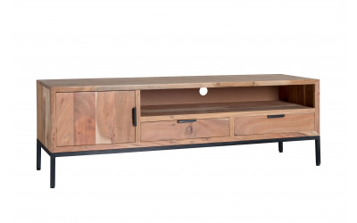 Meuble Tv Oslo Bois d'Acacia Massif