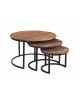 Set 3 Tables Gigogne Dakota Riverwood EXPO 318,00 €