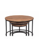 Set 3 Tables Gigogne Dakota Riverwood EXPO 318,00 €