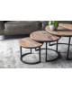 Set 3 Tables Gigogne Dakota Riverwood EXPO 318,00 €