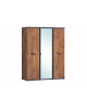 Armoire Ellen 2 ou 3 portes Battantes