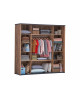 Armoire Elsa 2 portes coulissantes