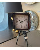 Horloge Ancienne Camera Metal Noir JLINE JOLIPA