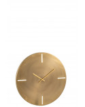 Horloge Ronde 51 cm Metal Mat Or Mat Small