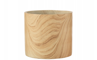 Cachepot Foret Ciment Beige Large (22772)