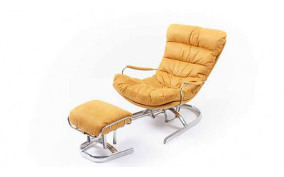 Fauteuil Chill Out Lounge jaune