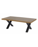 Table basse Samuel Pieds X - U