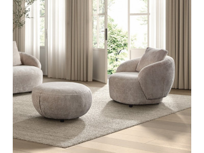 Fauteuil Crema + Pouf 449,00 €