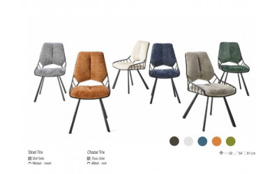 Chaise Trix 6 Coloris