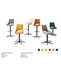Chaise de Bar Gaston Avec Piston