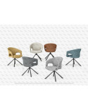 Chaise Pivotante Eden 3 coloris