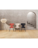 Chaise Fia Cuir 3 Coloris