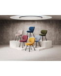 Chaise Fleur 6 Coloris