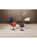 Chaise Saxon Pivotante 5 Coloris