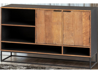 Dressoir Milano Bois d'Acajou & Bois de Teck
