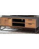 Meuble Tv Milano Bois d'Acajou & Teck