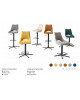 Chaise Bar Gaston Pivotante avec piston 6 coloris 268,00 €